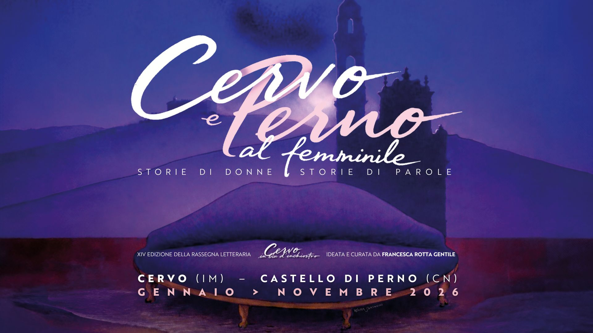 CERVO IN BLU D'INCHIOSTRO: XIV EDIZIONE 2026