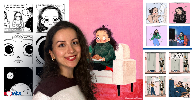 Live Drawing con Cassandra Calin
