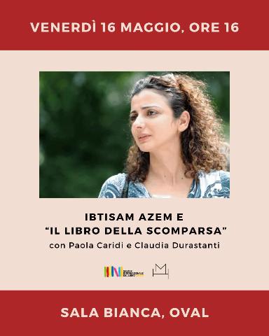 Ibtisam Azem e "Il libro della scomparsa" al Salone del Libro