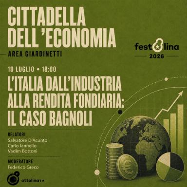 L'Italia dall'industria alla rendita fondiaria: il caso Bagnoli