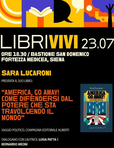 Presentazione del libro "America go away"